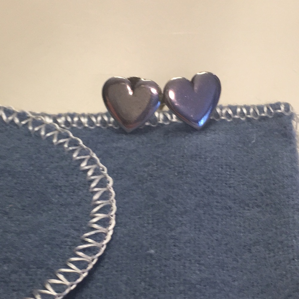 James Avery Heart Studs